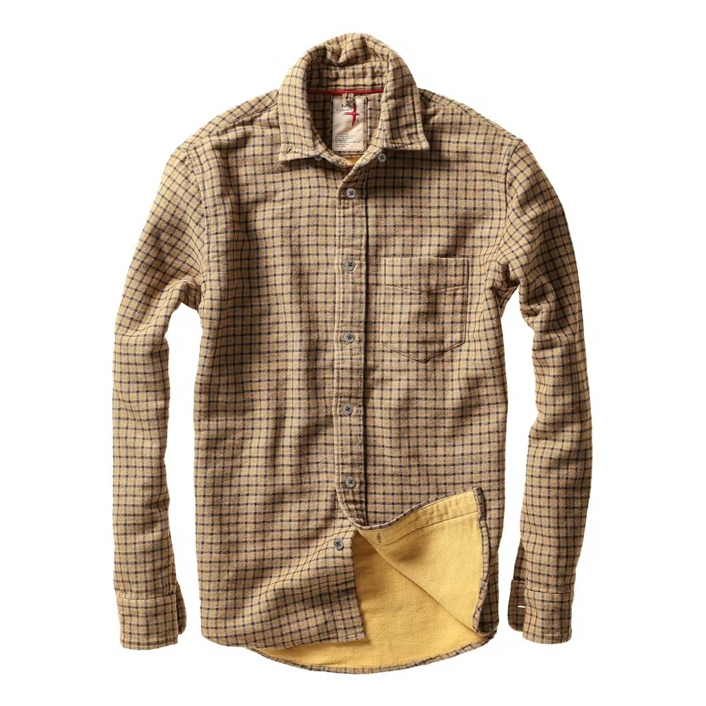 Mens relwen chamois lined flannel